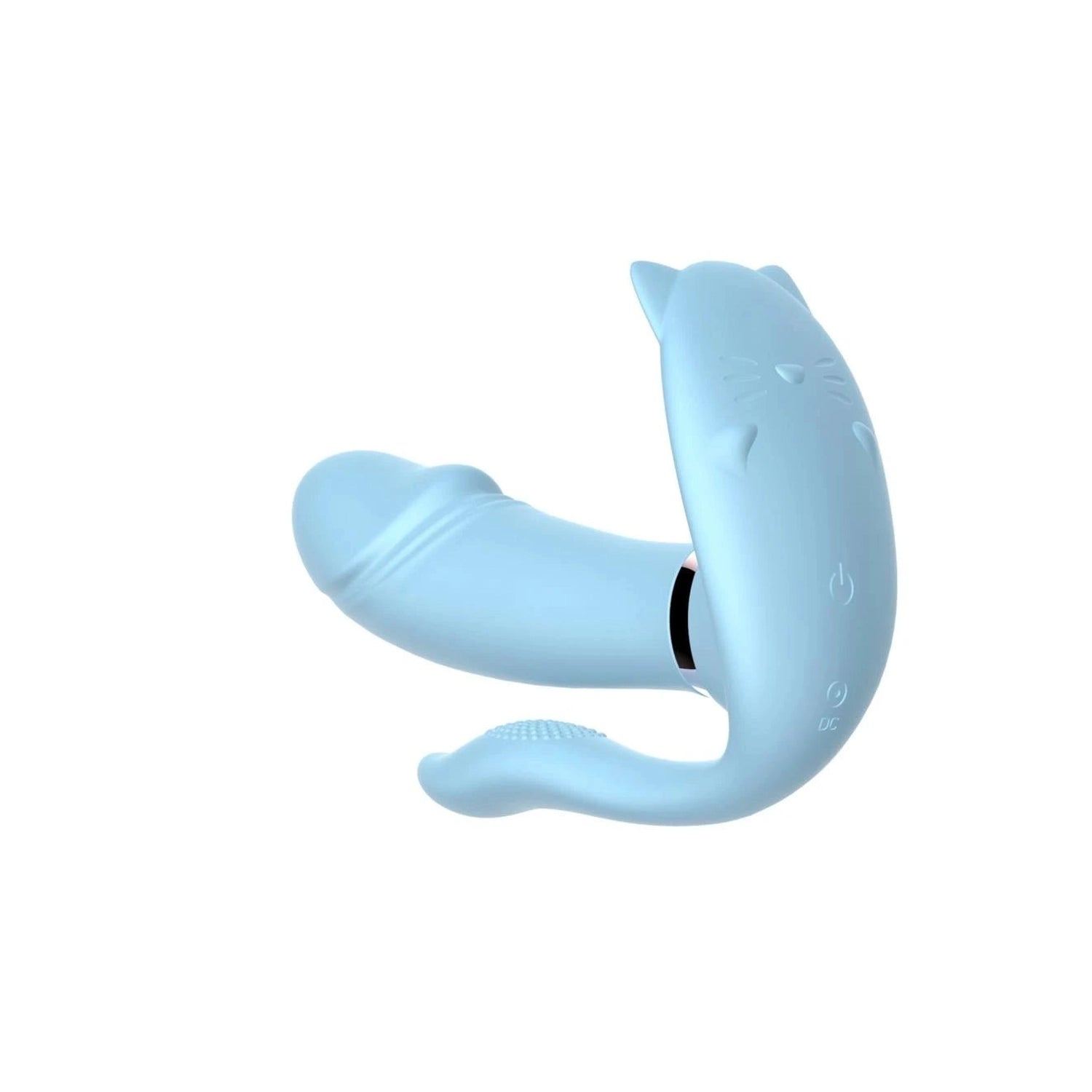 Vibreur mains-libres triple pour chatte