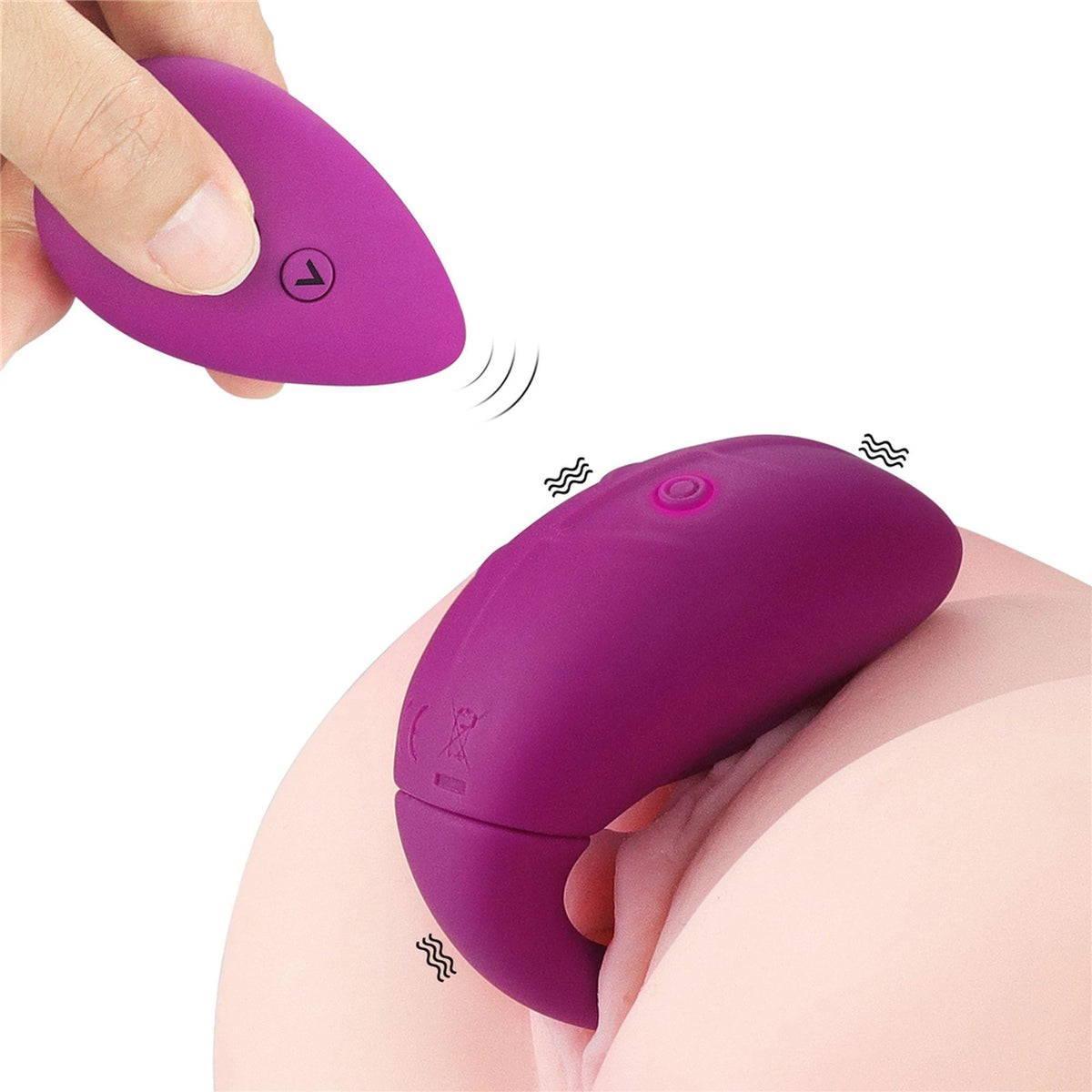 Clitoral stimulator Sensual Rush 11 functions – double, purple | Lovetoy