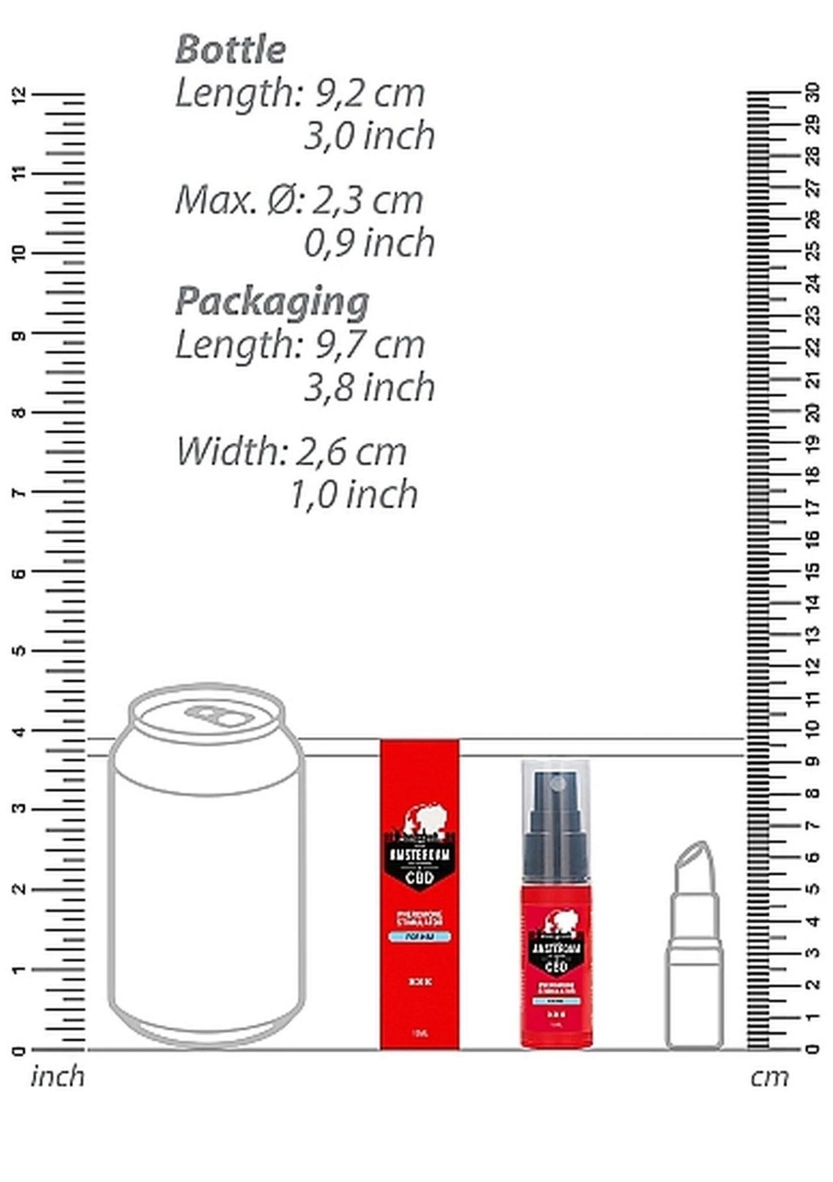 Profumo ai feromoni CBD Amsterdam 15 ml | Pharmquests