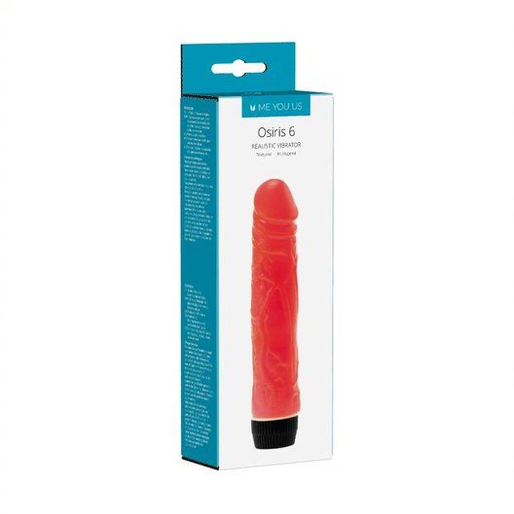 Vibrateur - Me You Us Osiris 6 Vibrateur réaliste Rose