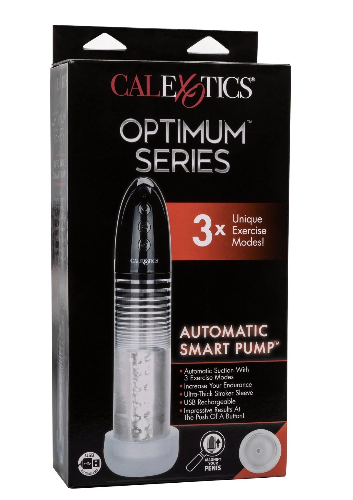 Bomba de pene Automatic Smart – negra | Calexotics