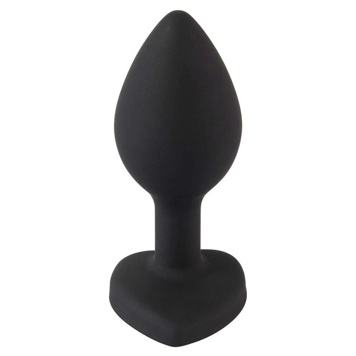 Anál dugó 7.3 cm – ékköves, fekete