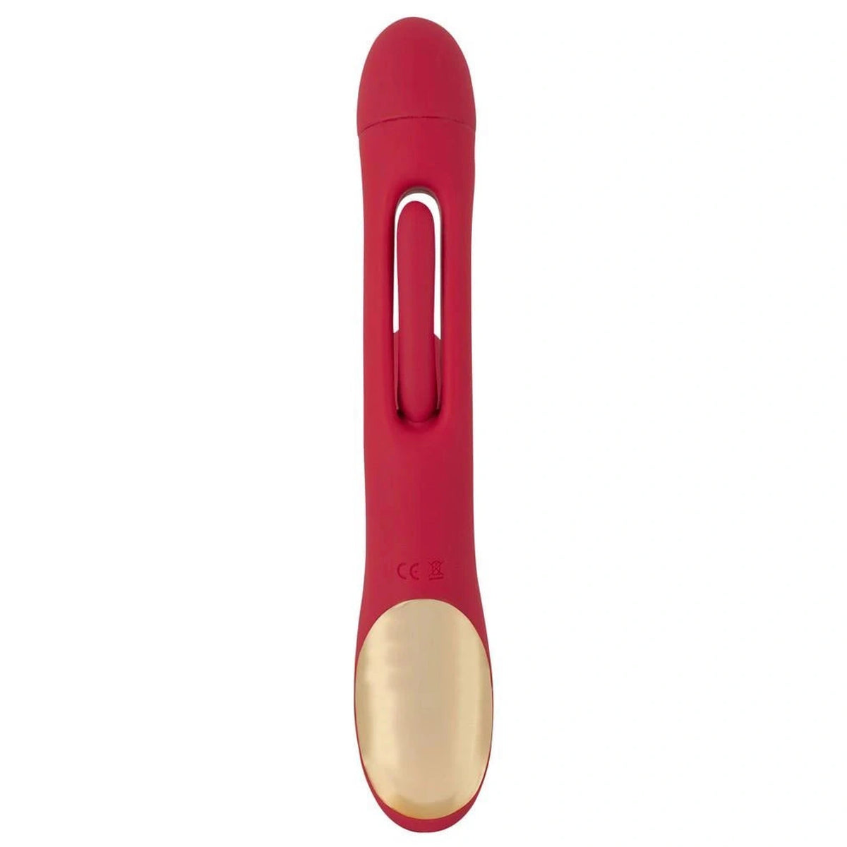 Rabbit vibrator 7 functions – rechargeable, red | Sweet Smile