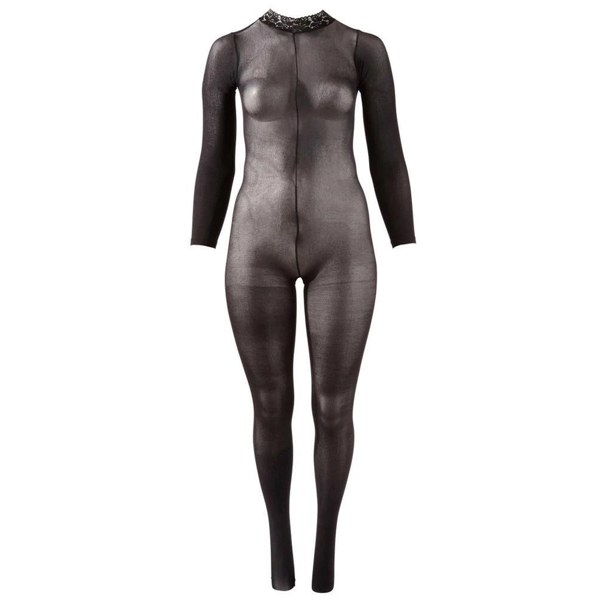 Catsuit sleeved – nero | NO:XQSE