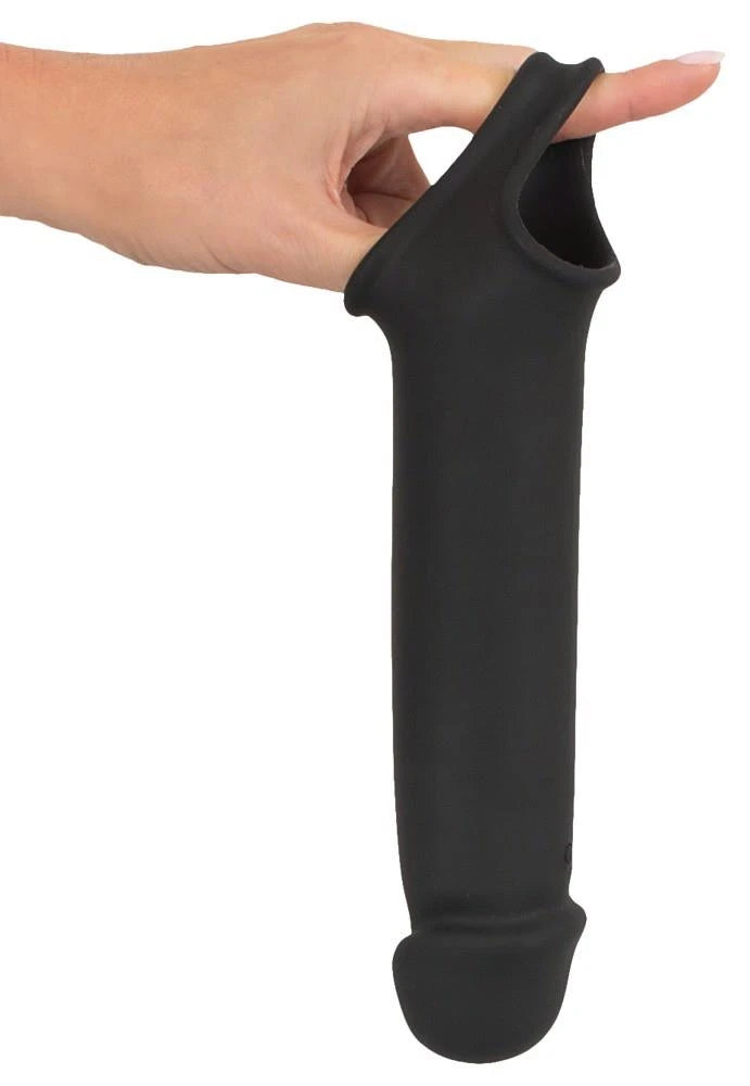 Gaine de pénis Controlled 10 fonctions – avec télécommande, noire | Rebel