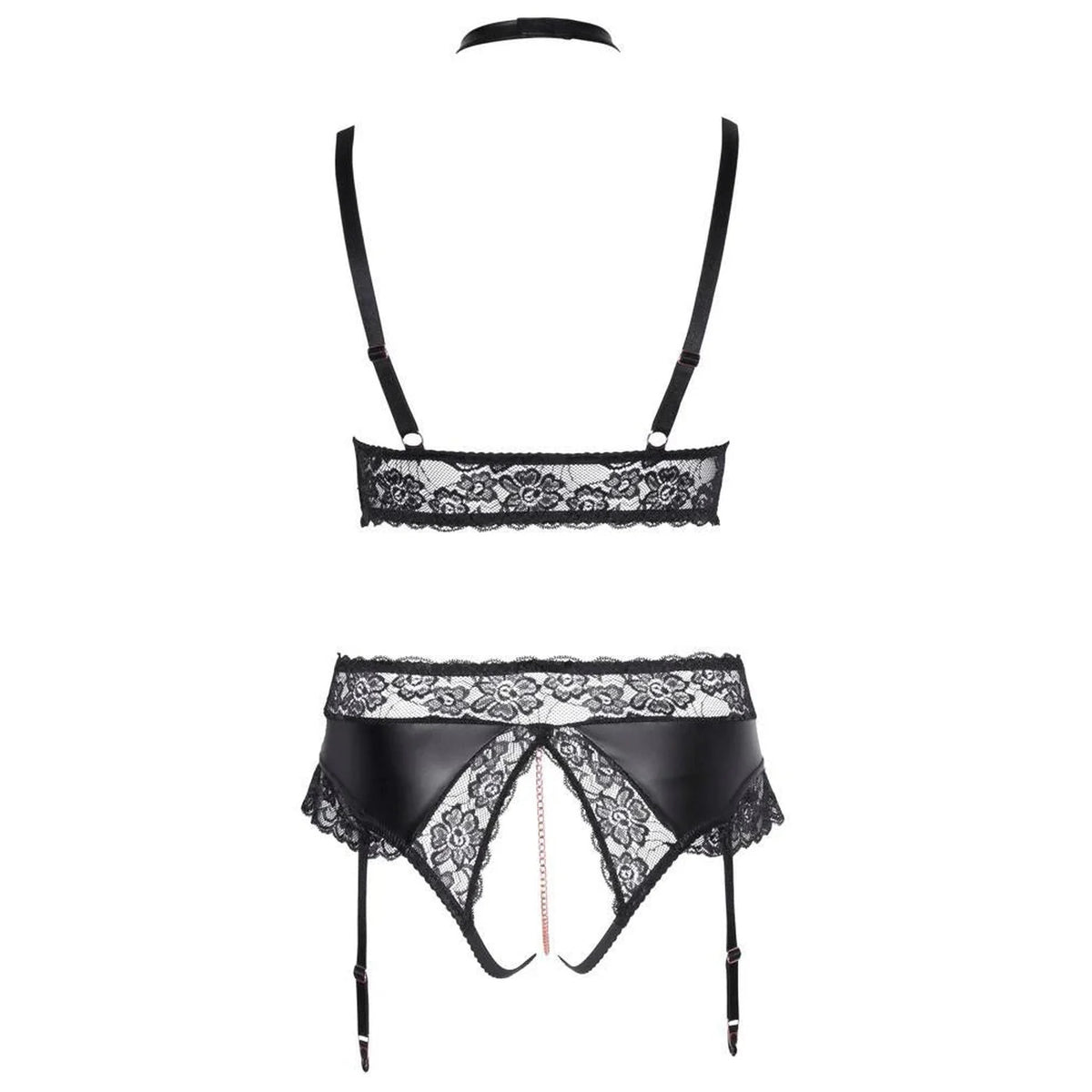 Conjunto de lencería – abierto, negro 22139821051 | Cottelli CURVES