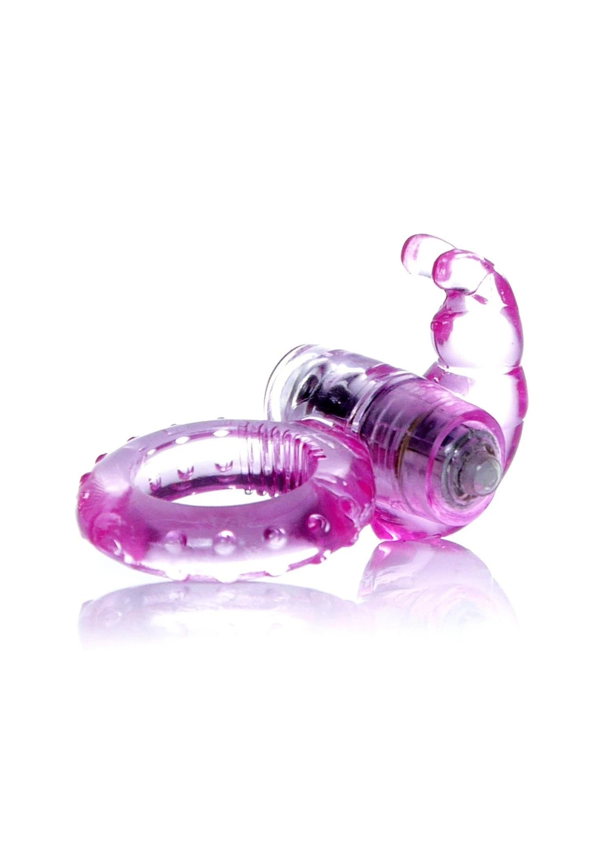 Anello fallico Pierścień-Rabbit – vibrante, fucsia | Favorites