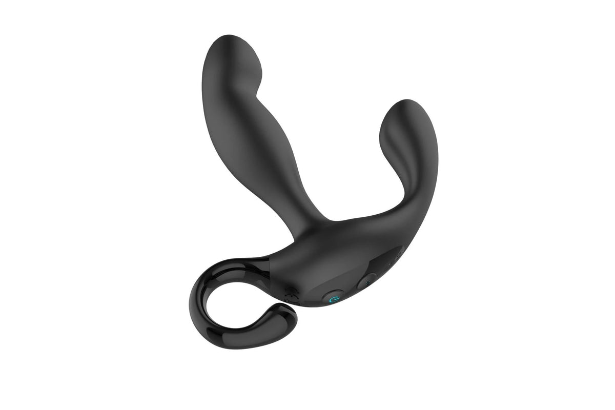 Massajador de próstata Wiggle – com controlo remoto, vibratório, preto | Favorites