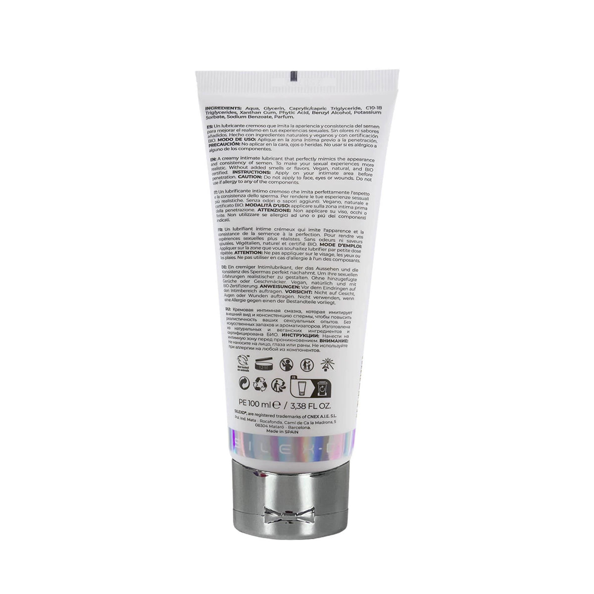 Lubricante SD.Milky Bio 100 ml – a base de agua | Silexd
