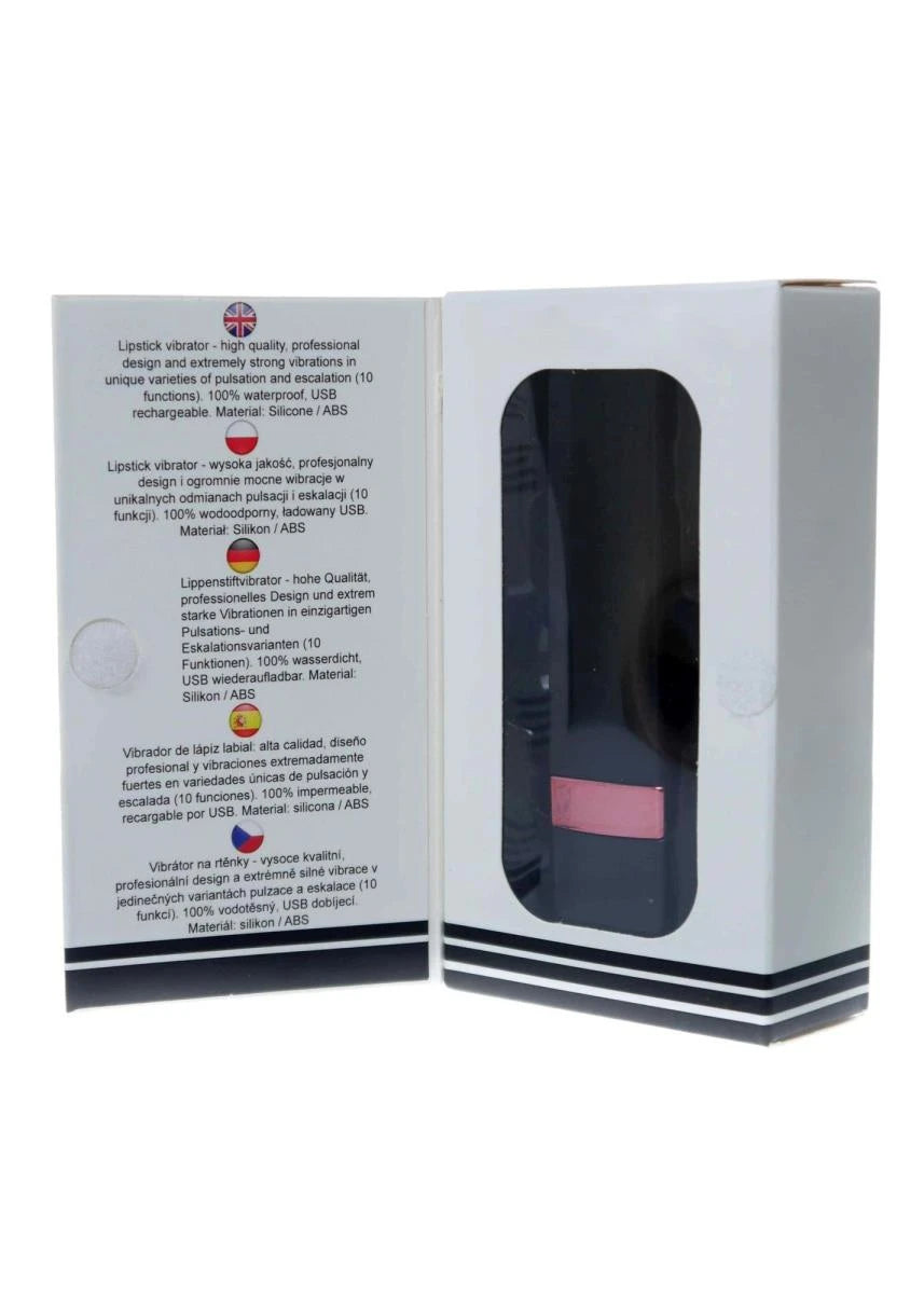 Mini vibrador Lipstick – recarregável, preto | Favorites