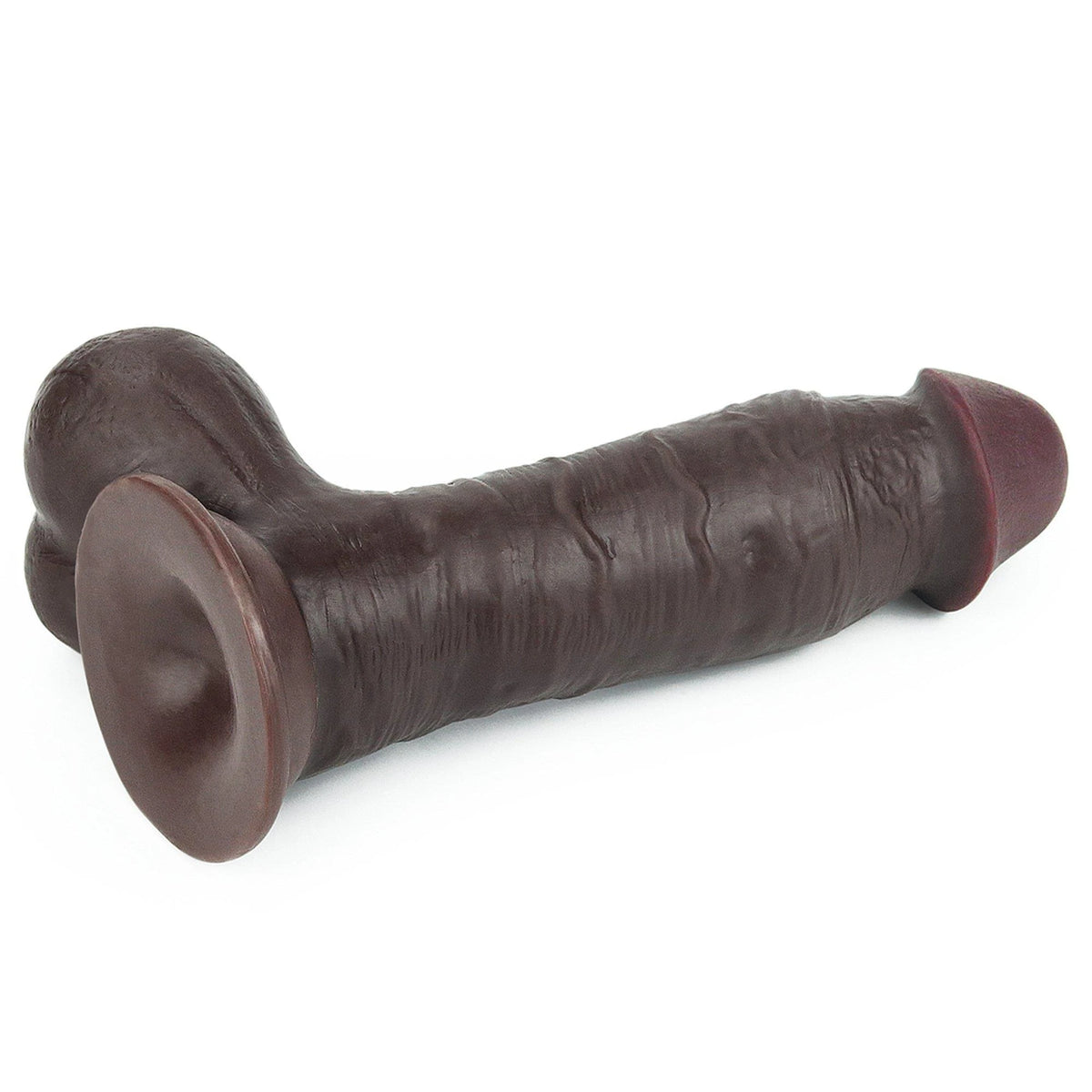 Realisztikus dildó Layer Whole Testicle 19.5 cm – tapadókorongos, vibrációs, testszínű 10-LV317015 | Lovetoy
