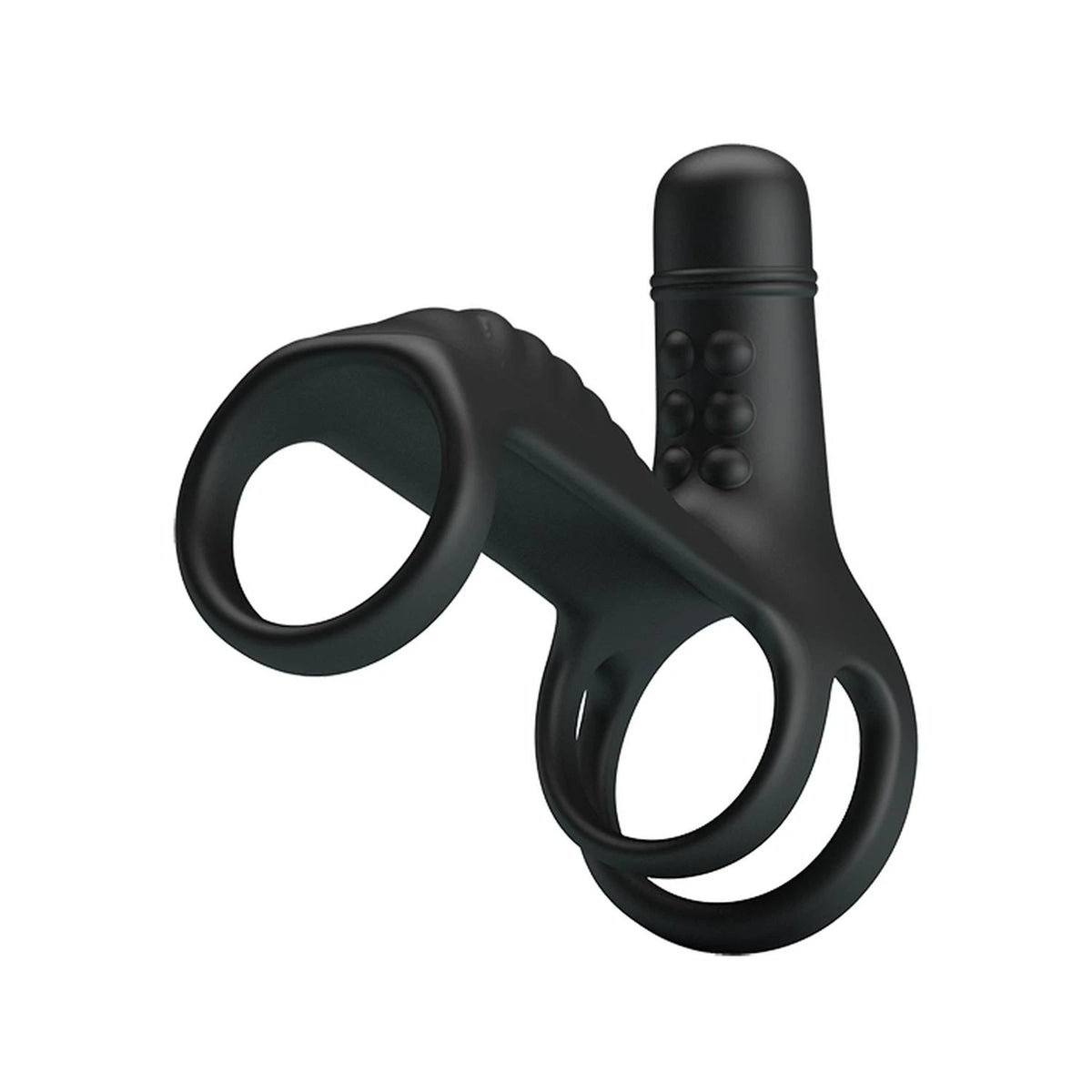 Penis sleeve Vibratingpenis Sling 10 functions – hollow, vibrating | Pretty Love