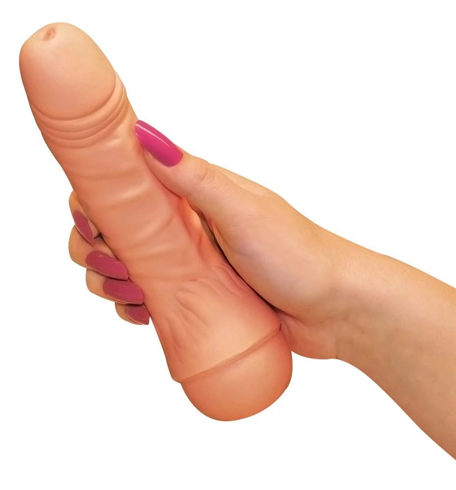 Realistic dildo Squirting 21 cm – nude