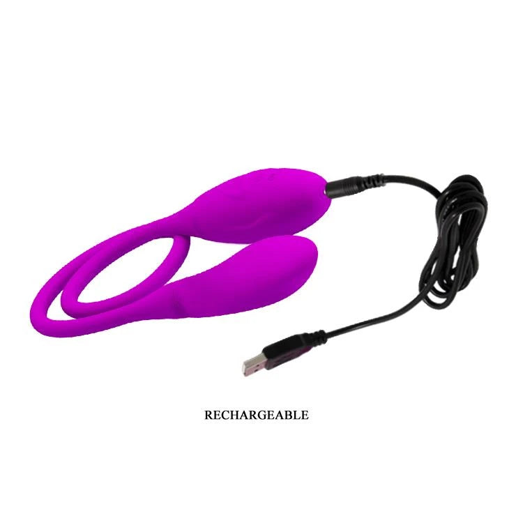 PRETTY LOVE - Snaky Vibe, 7 vibration functions, 3 tickling functions, bendable