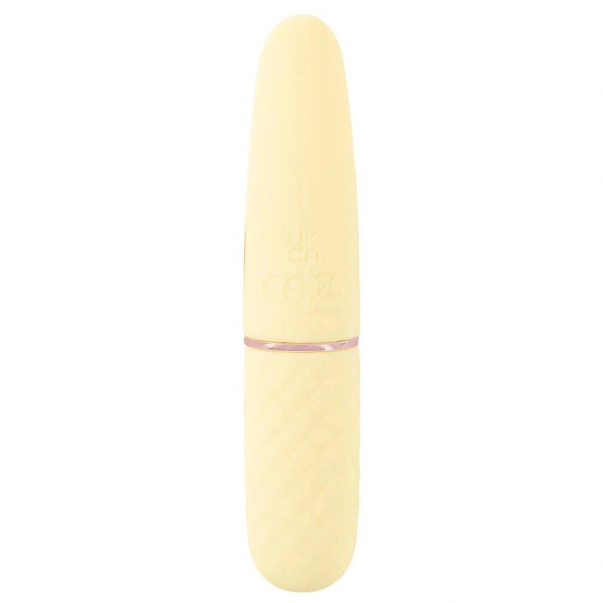 Mini vibratore 10.5 cm – ricaricabile, giallo | Cuties