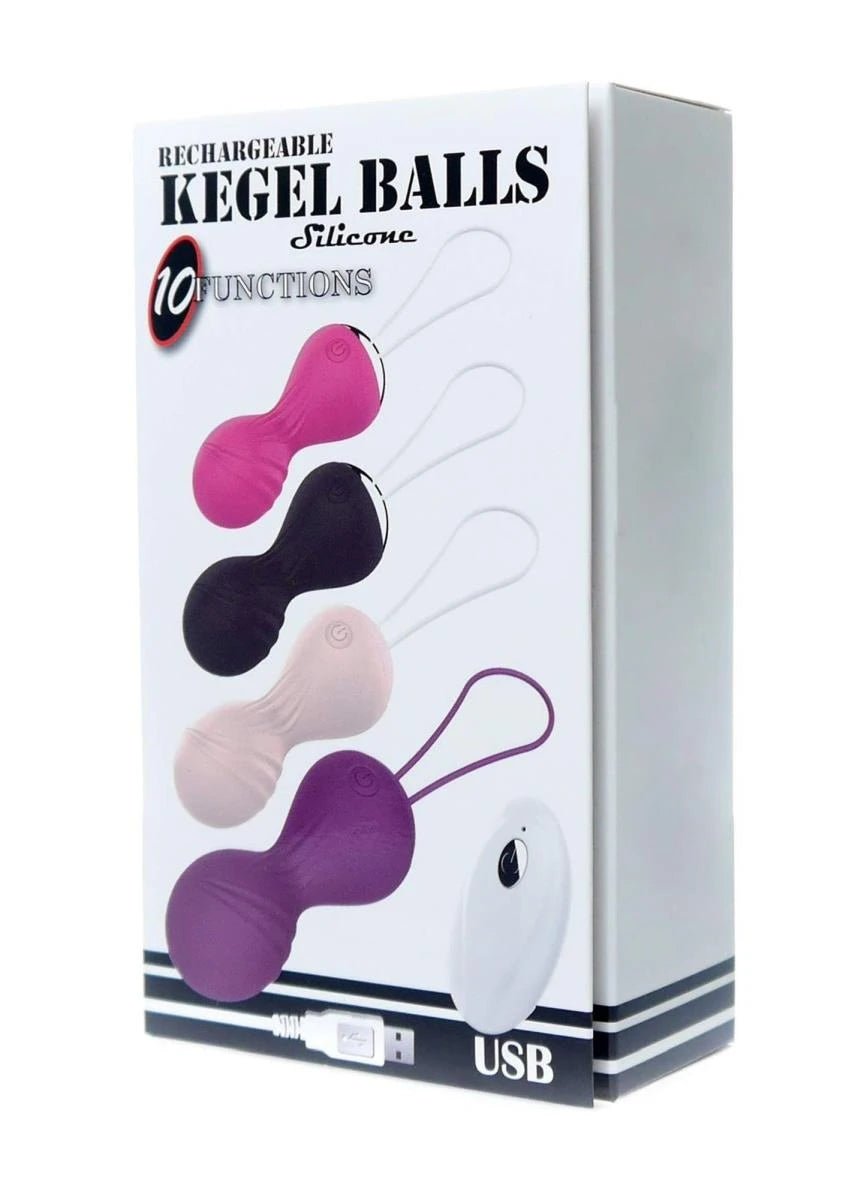 Palline vaginali 10 funzioni – con telecomando, ricaricabile, fucsia | Favorites