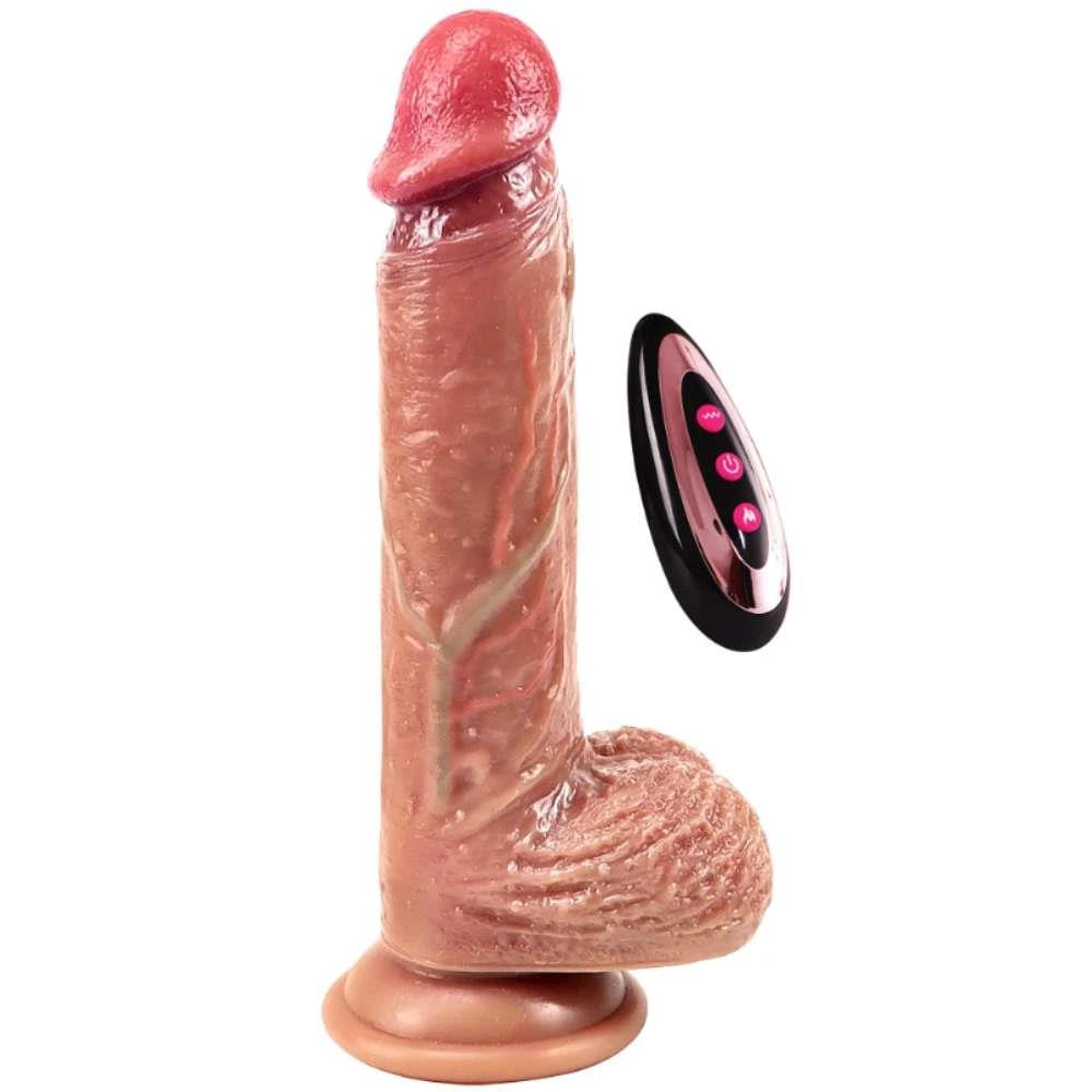 Vibratore realistico RealFeel Heat 9 funzioni – con telecomando, nude | Favorites