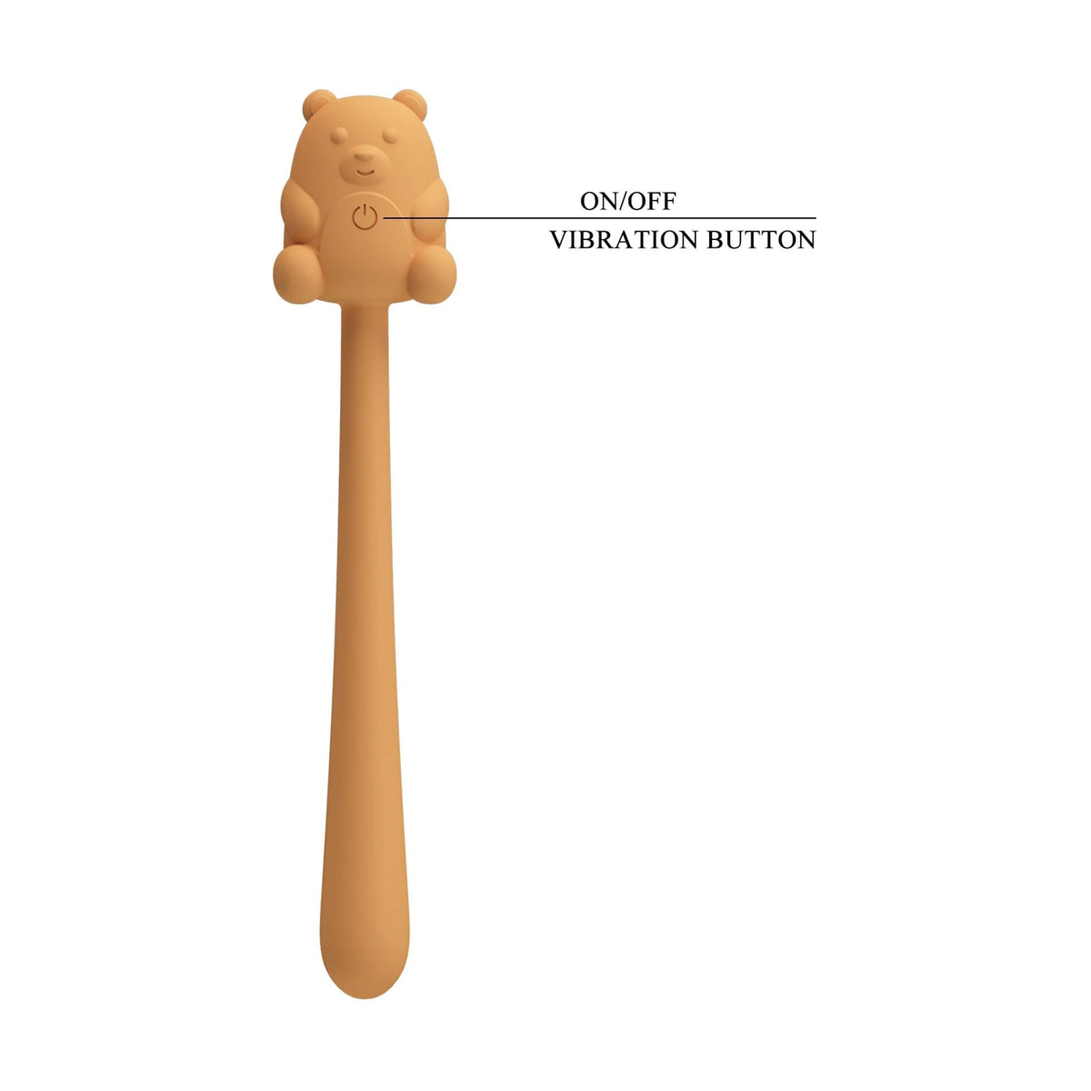 Classic vibrator Cute Bear Flirting Stick 7 functions – rechargeable | Pretty Love