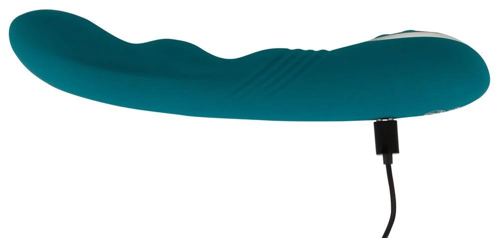Vibratore punto G 10 funzioni – ricaricabile, rotante, verde | Sweet Smile