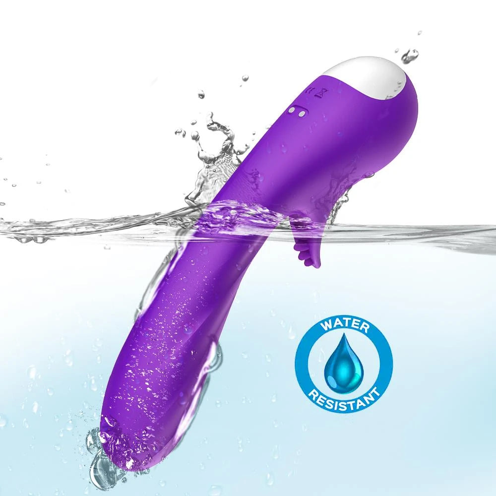 Vibromasseur rabbit Romance 9 fonctions – rechargeable, violet | Favorites