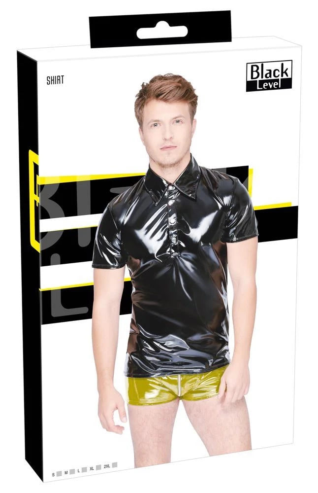 Polo en vinyle M. Taille 2XL