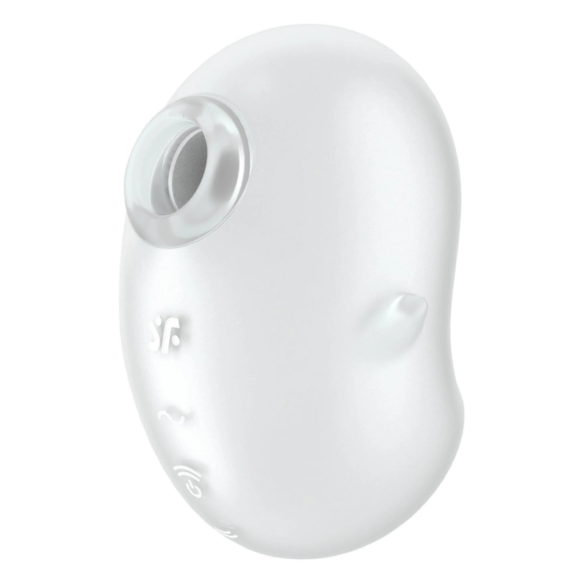 Cutie Ghost - Air Pulse Vibrator - White