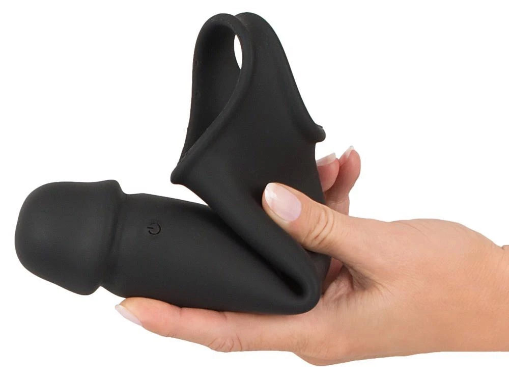 Gaine de pénis Controlled 10 fonctions – avec télécommande, noire | Rebel