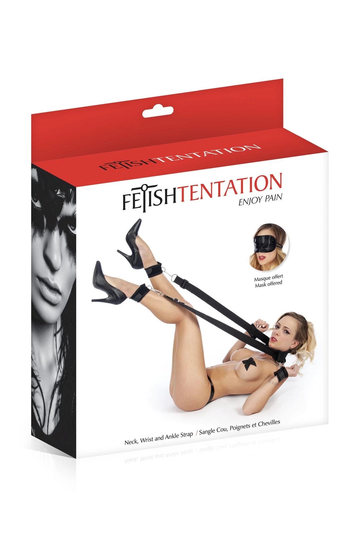 Costrizione bondage Wrist AND LEG | Fetish Tentation