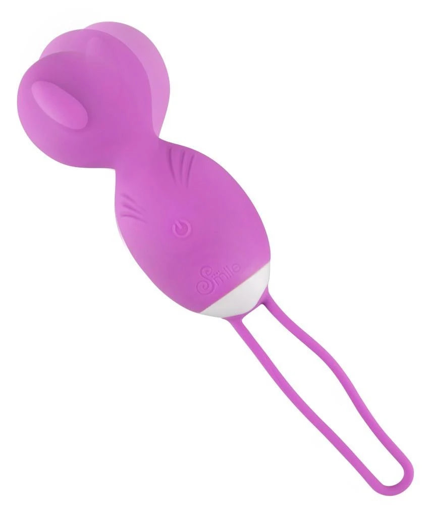 Huevo vibrador Controlled 10 funciones – rotatorio, con mando a distancia, morado | Sweet Smile