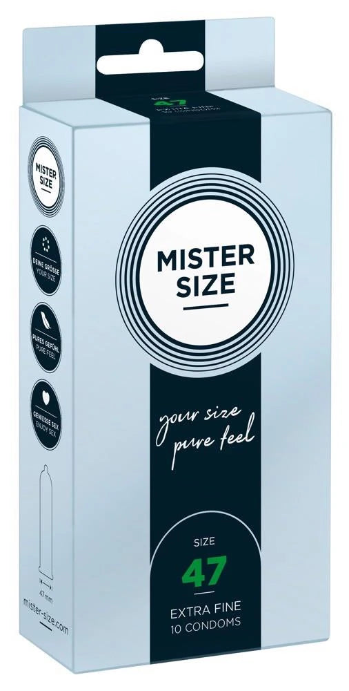 Mister Size 47mm paquet de 10