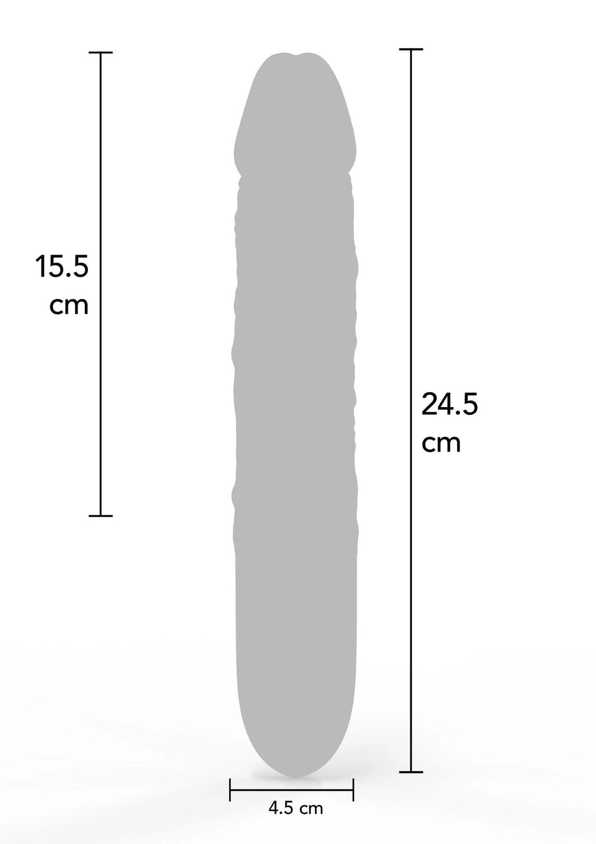 Vibrador realista 12 funções – preto | Hidden Desire