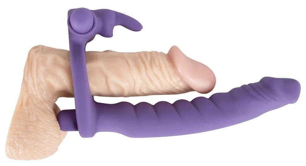 Anel peniano Delight – duplo, roxo