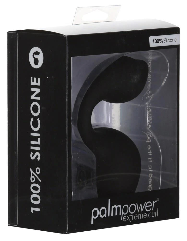 Wand massager Extreme Curl – black | Palmpower