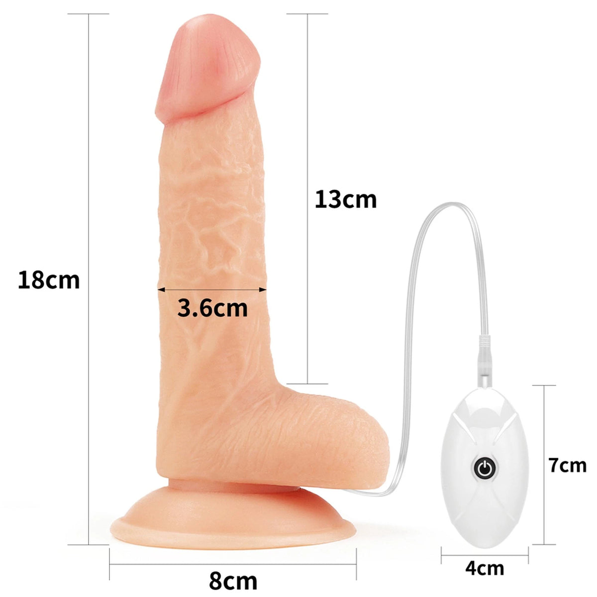 Strap-on Easy 2 velocità – vibrante 10-LV715115 | Lovetoy