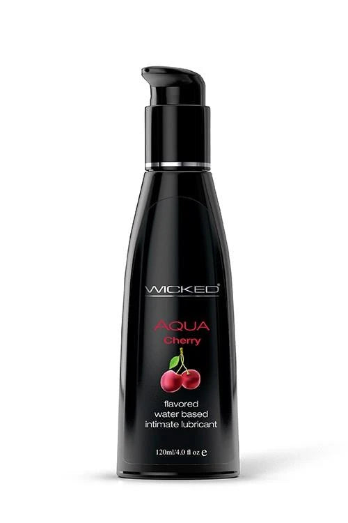 Lubrificante Aqua Cherry Flavored 120 ml | Wicked