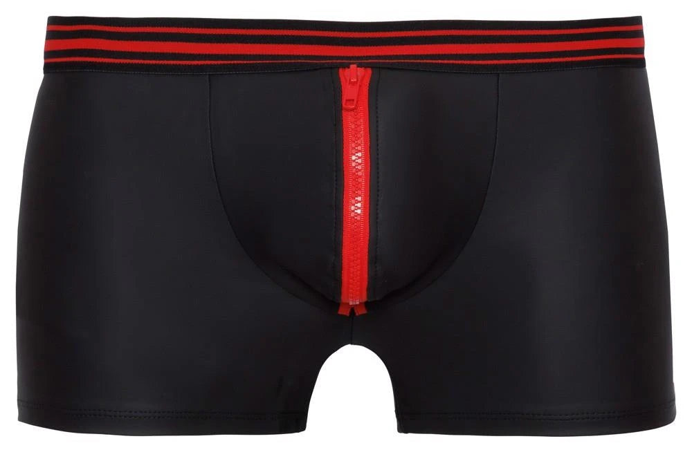 Boxer Homme noir/rouge L