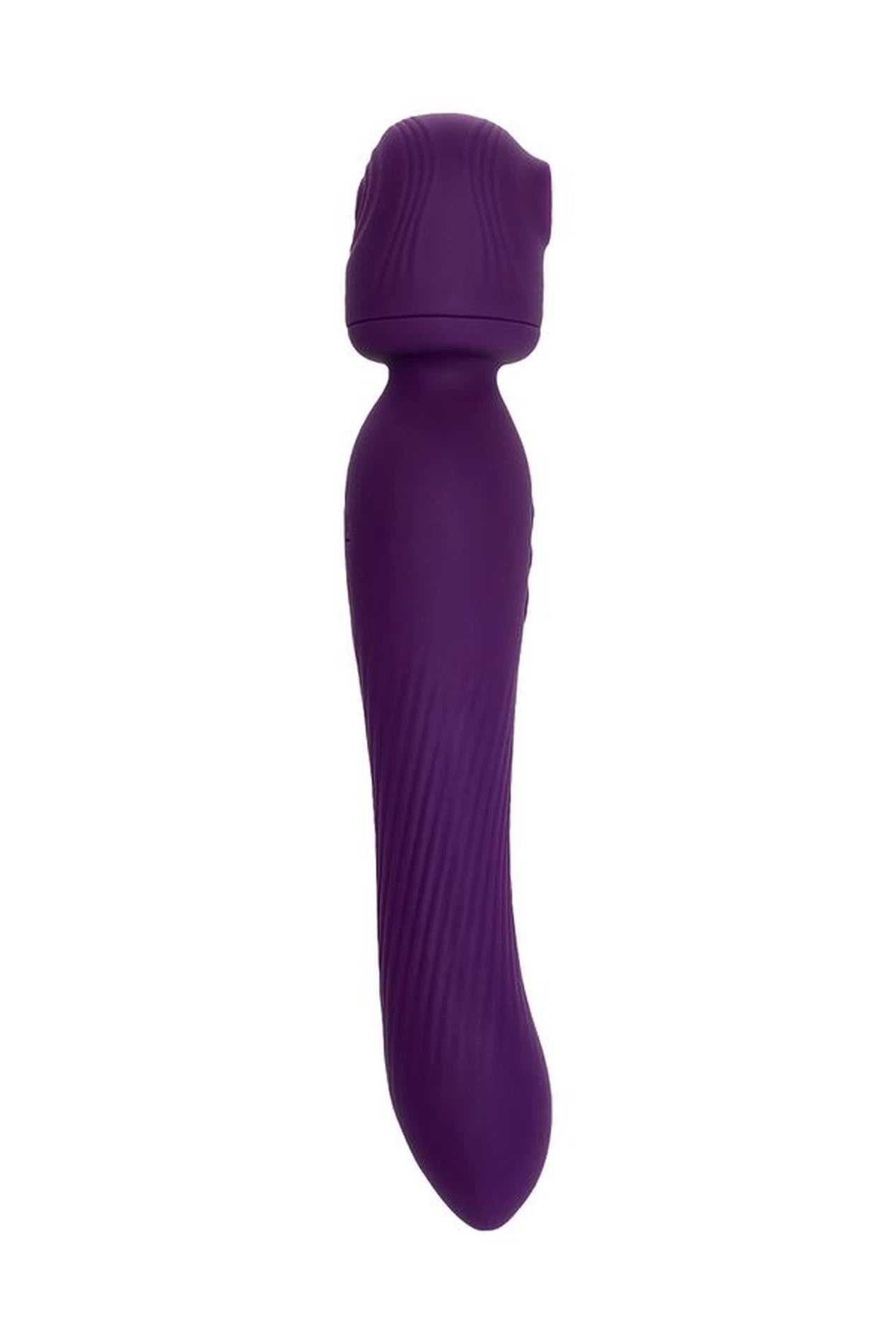 JOS Stimulateur 2 en 1 Kisom, silicone, violet, 13 cm