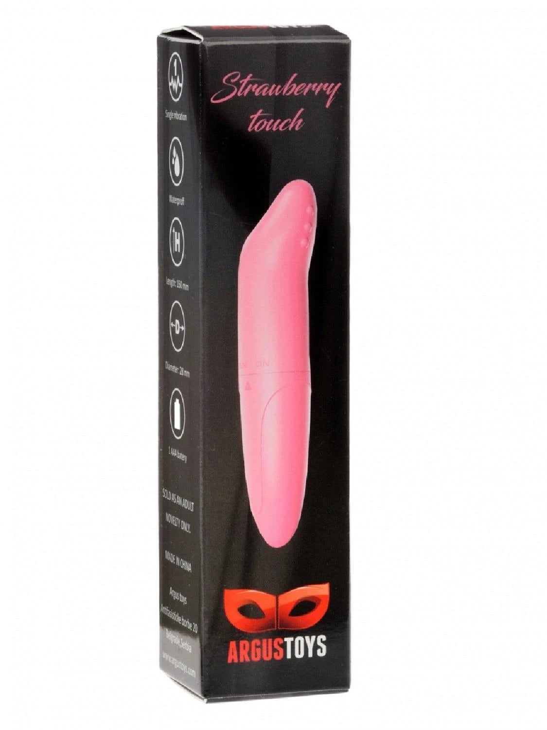Vibrador punto G Strawberry Touch | Argus