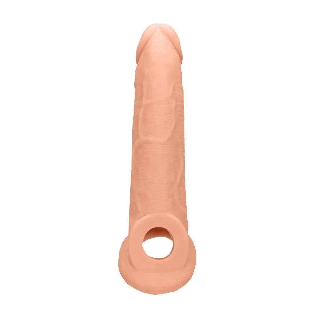 Funda para el pene Sheath 19.8 cm – con calor, nude | RealRock