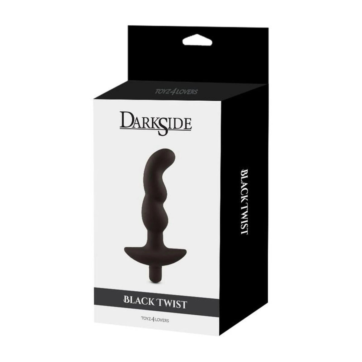 Vibrador anal twist – negro