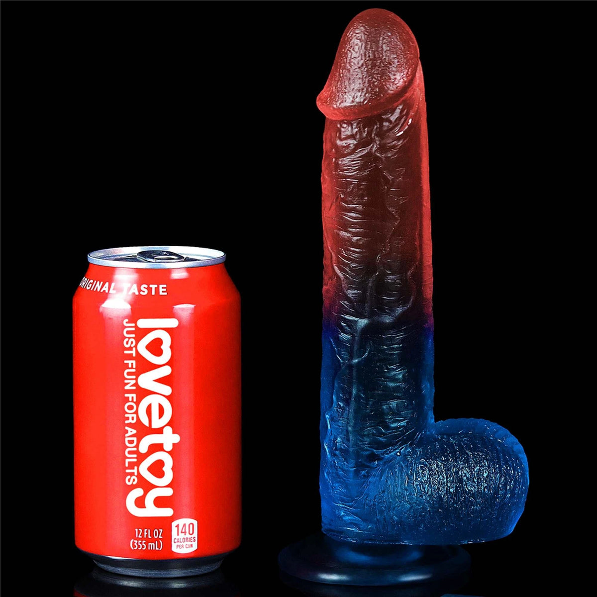 Dildo realistico Dazzle Studs 23 cm – con ventosa | Lovetoy