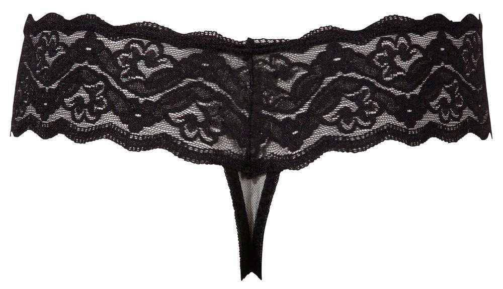 Culotte – en dentelle, florale, noire 23200611021 | Cottelli LINGERIE