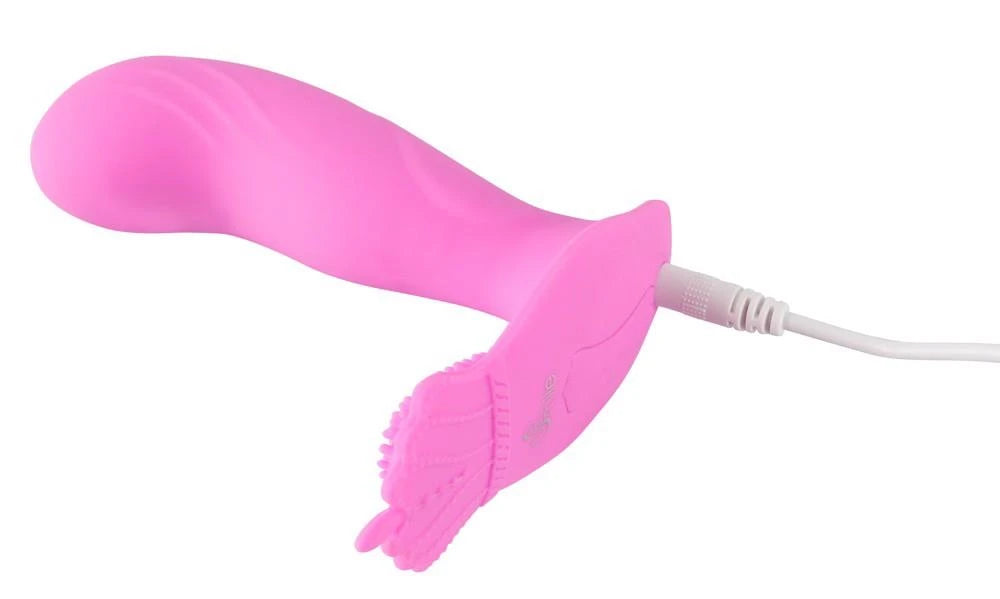 G-spot vibrator 10 functions – remote control, pink 11.7 cm | Sweet Smile