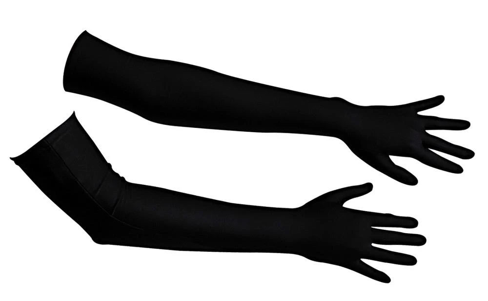 Prenda fetish – de satén, larga, negra | Cottelli ACCESSOIRES