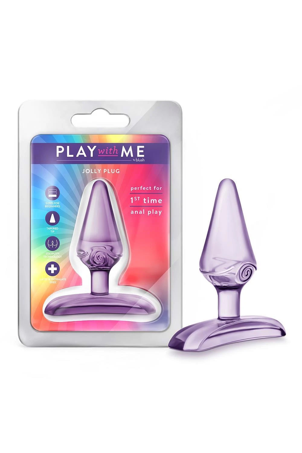 Anál dugó Play Jolly 7 cm – lila | Blush