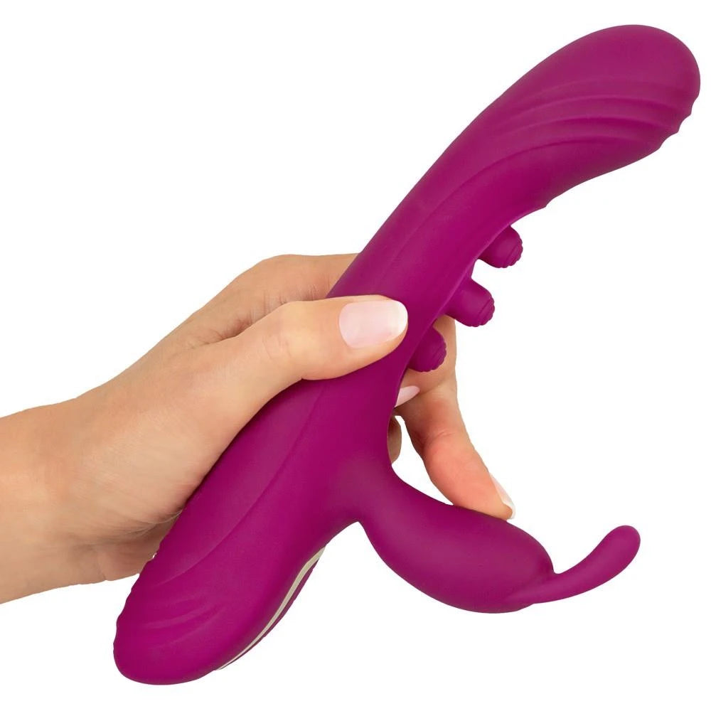 Rabbit vibrátor Squirting 2 funkció – lila | JAVIDA