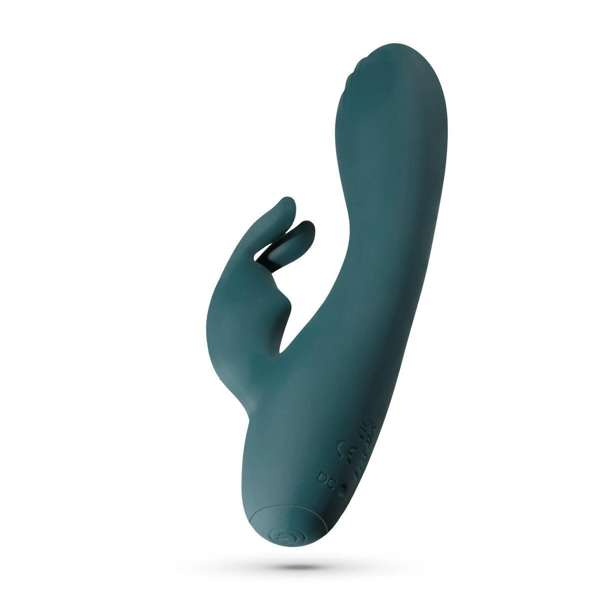 Rabbit vibrátor Lola Emerald 9.5 cm – zöld | Crushious