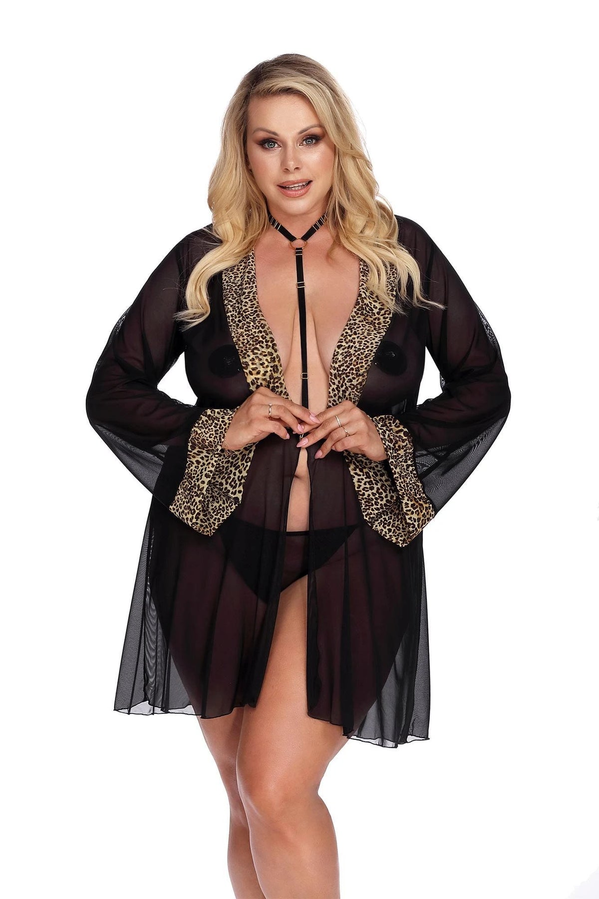 Vestaglia Marcianna Robe Robe Peniuar – taglie forti | Anais