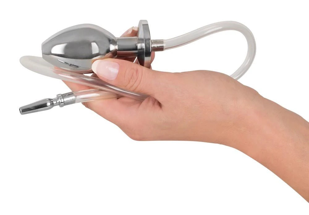 Plug anale Piss – argento | Penisplug