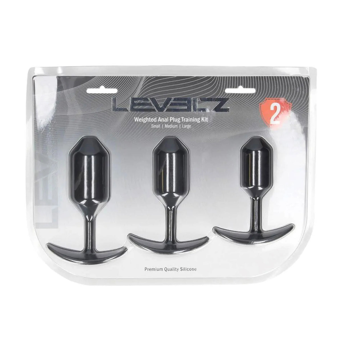 Plug anal Weighted Training – preto | Levelz